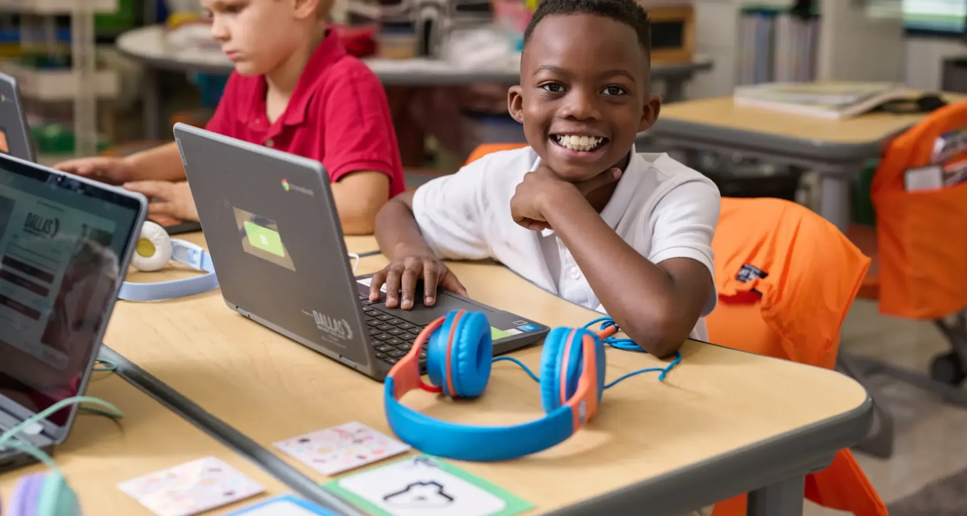 Classroom Screen Time Guidelines supports students’ digital well-being. Courtesy of Dallas ISD News Hub.