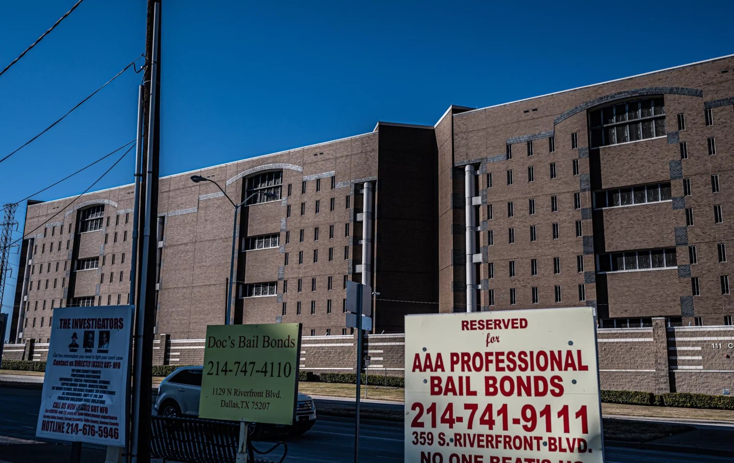 The Dallas County Jail at the Lew Sterrett Justice Center