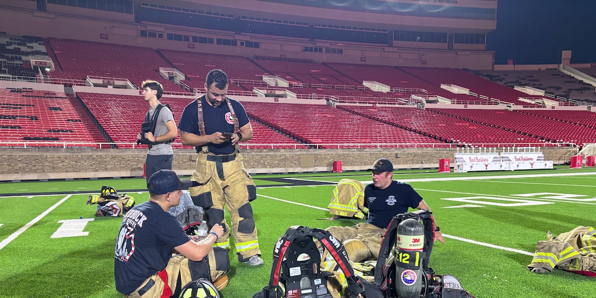 Texas Tech Air Force ROTC, area first responders mark 25th anniversary of 9/11 with memorial stair climb