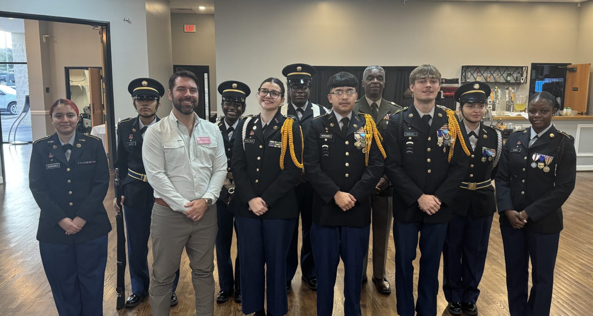 Lake Highlands High School JROTC earns top honor, honors 9/11