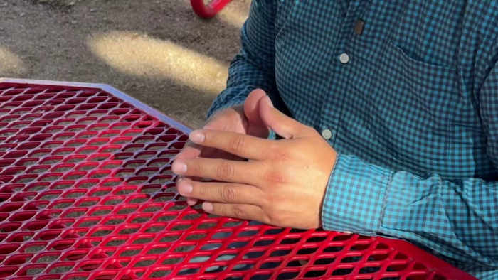 He saw domestic violence in his family. Then he became a victim himself.