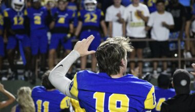 Photos from Legacy football's homecoming win over Lubbock Monterey