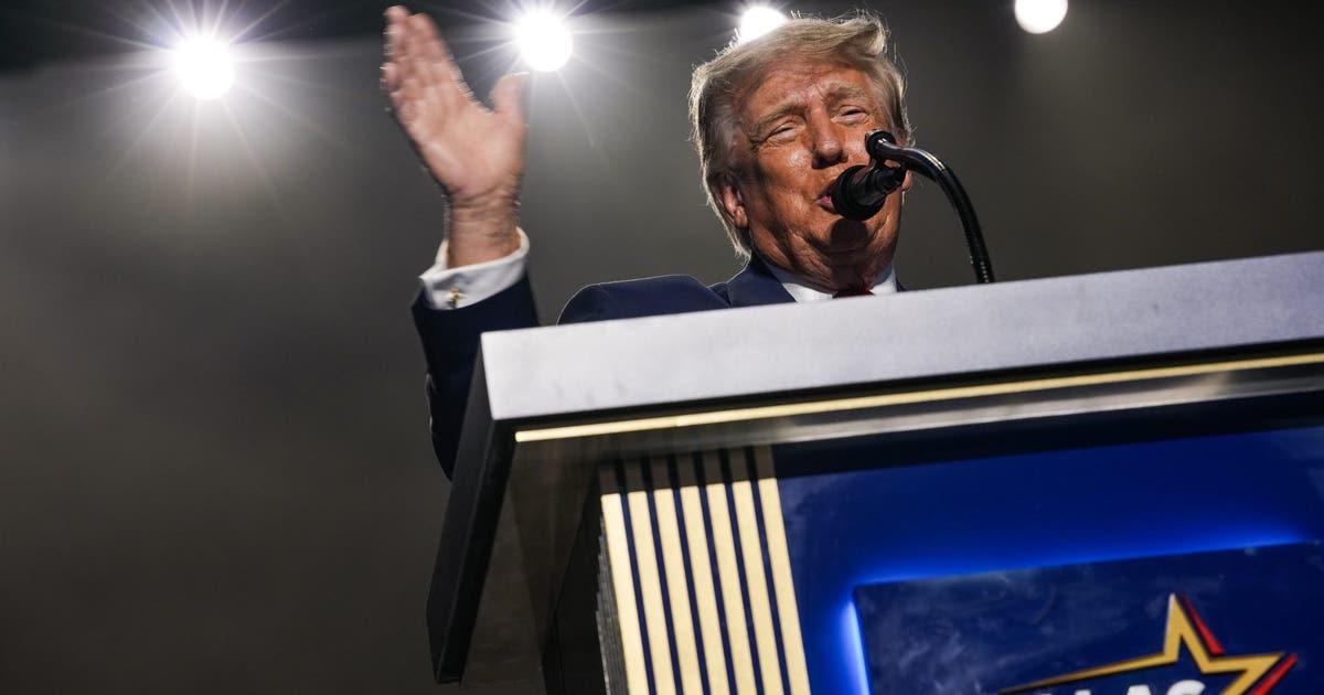 President Donald Trump closes out Republican midterm convention in Dallas