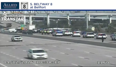 Fatal crash on South Beltway 8 shuts down westbound toll lanes