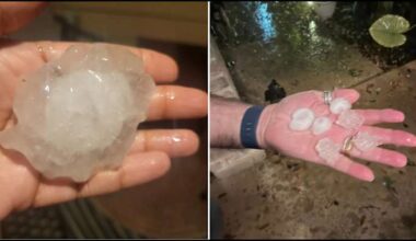 Viewers share photos, videos of hailstones and rain across San Antonio on KSAT Connect