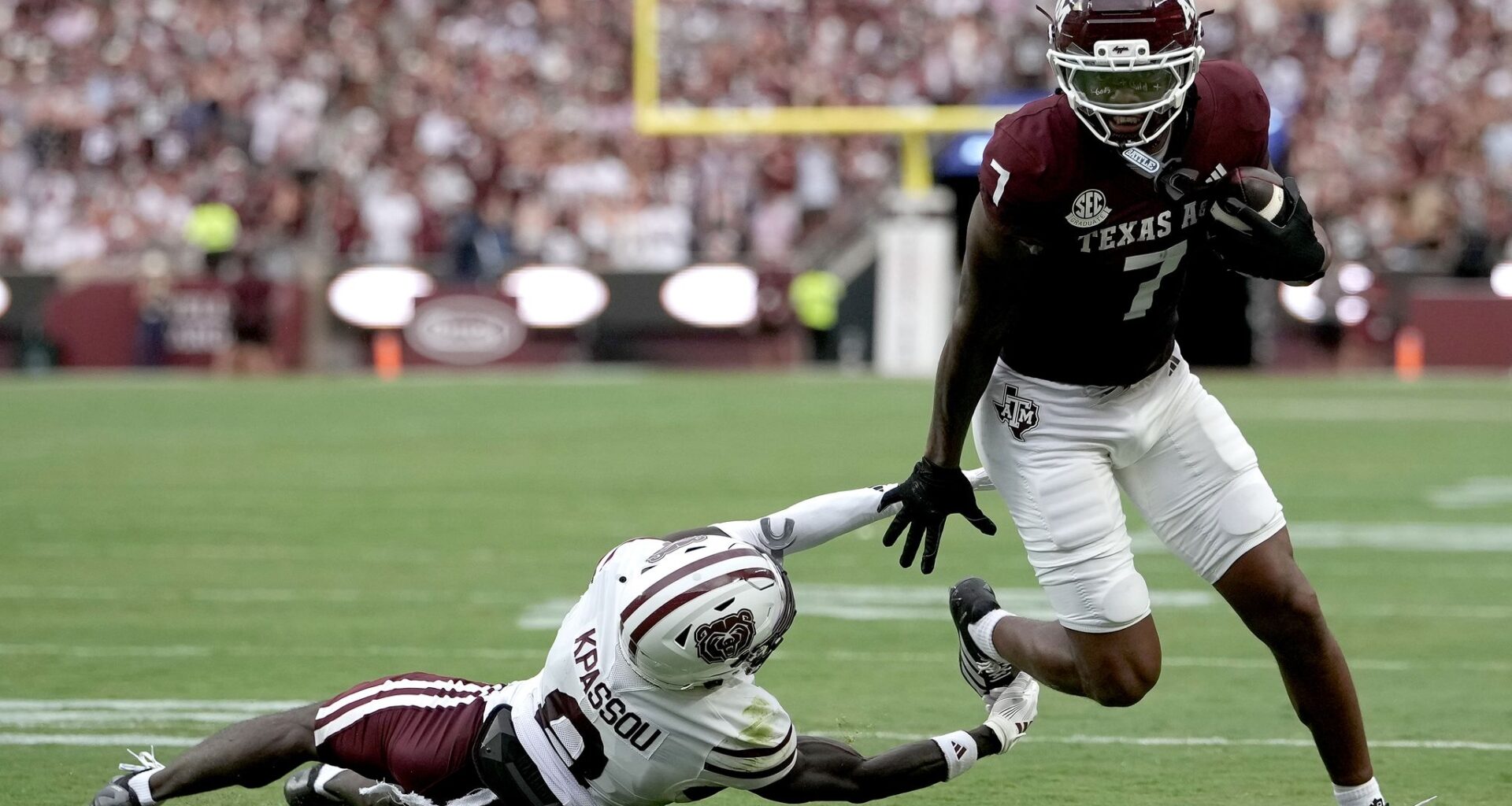 No. 10 Texas A&M beats Arizona State 48-20 as defense scores twice in fourth