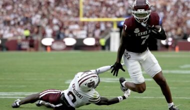 No. 10 Texas A&M beats Arizona State 48-20 as defense scores twice in fourth