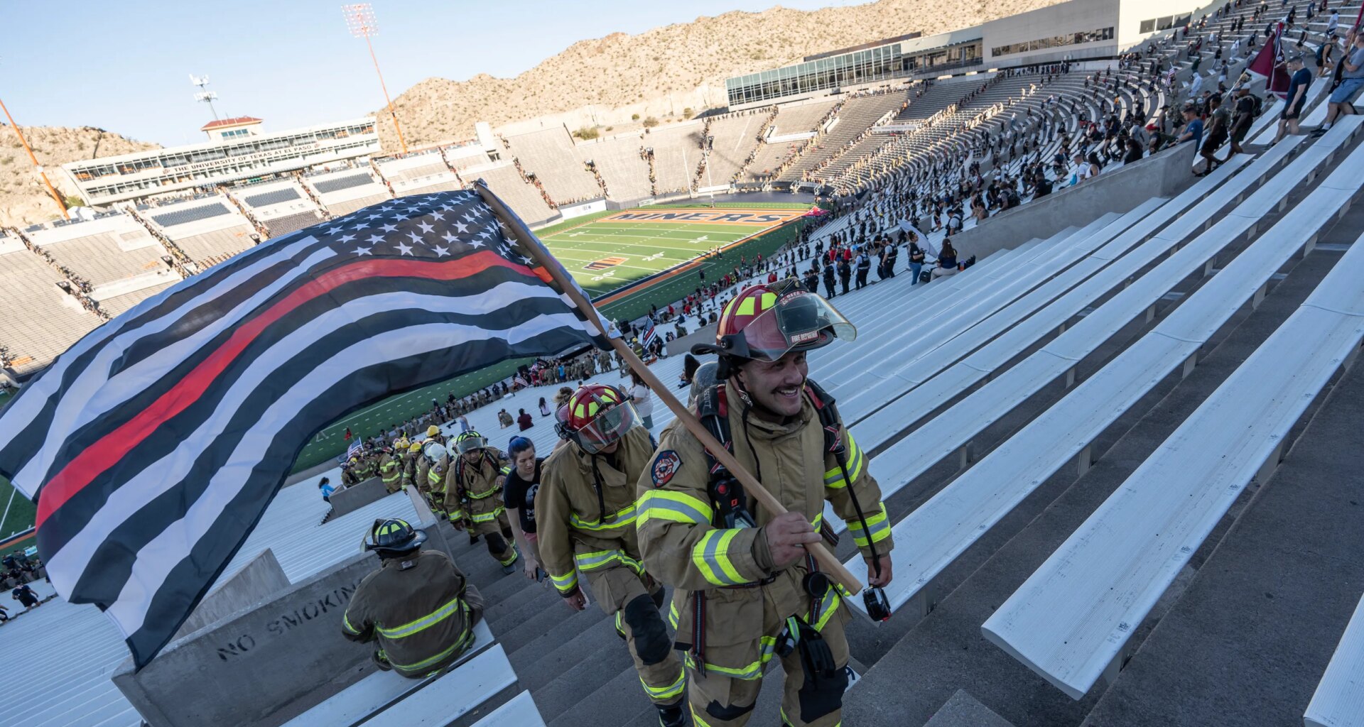 UTEP commemorates 25th anniversary of 9/11 attacks one step at a time