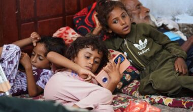 People fleeing Iran-backed rebels' advance in Yemen describe a 'hysterical panic'