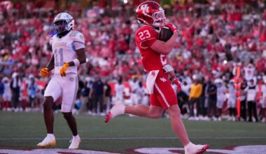 No. 22 Houston routs Southern 77-6 in game played briefly without stadium lights