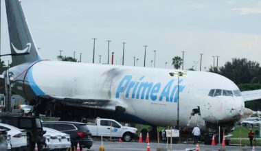 Amazon suspends use of 21 Air, cargo carrier whose plane careened off Miami runway