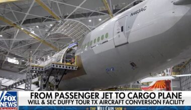 Texas aircraft conversion facility turns passenger jets into cargo planes