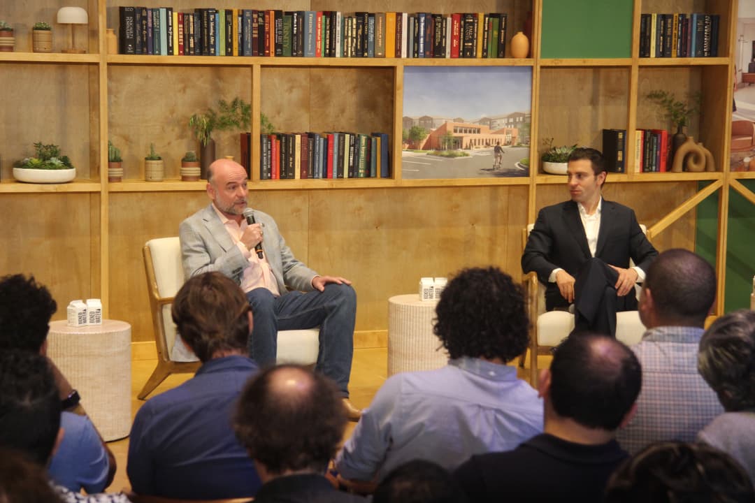 Chito Vela and Brian Chesky