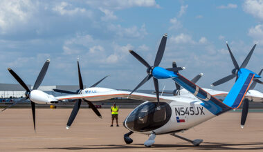 air taxi in tarmac