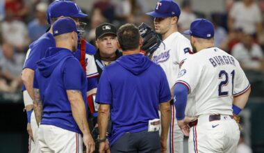 Add MacKenzie Gore to Rangers' long list of injured pitchers