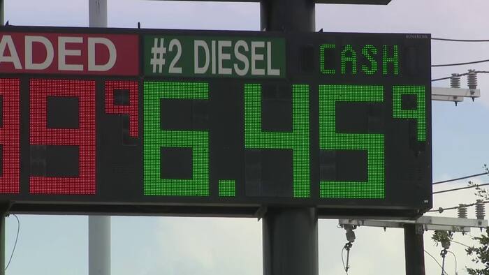 Record diesel prices and rising interest rates squeeze San Antonio families