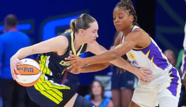 Jessica Shepard has 5th triple-double and the Wings beat the Sparks 97-77 for 5th straight win