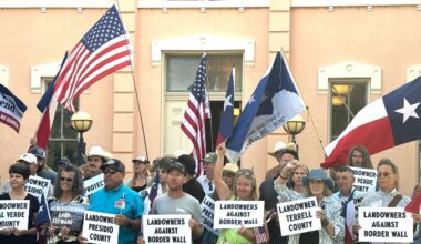 Trump administration begins building border wall in Texas' Big Bend region