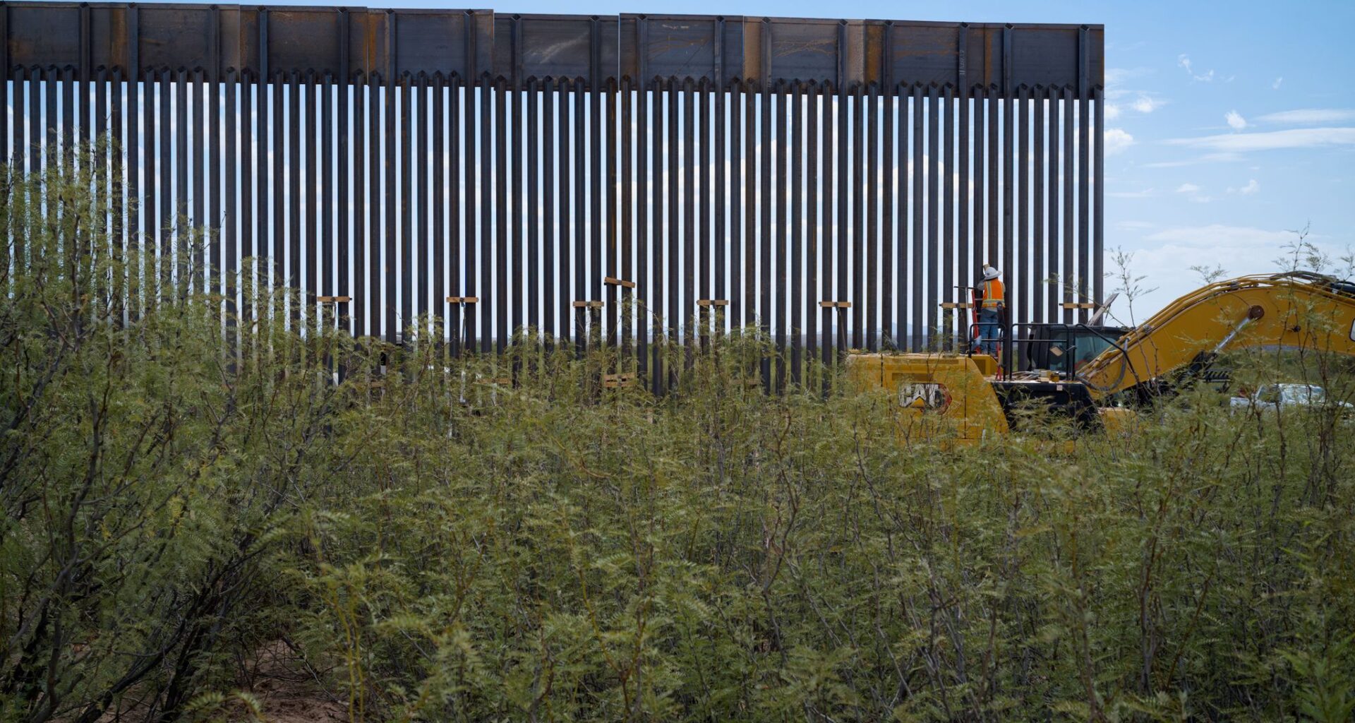 Trump administration begins building border wall in Texas’ Big Bend region
