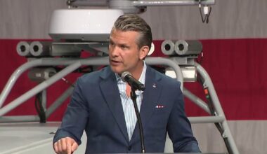U.S. Defense Secretary Pete Hegseth visits Austin during 'Arsenal of Freedom Tour'