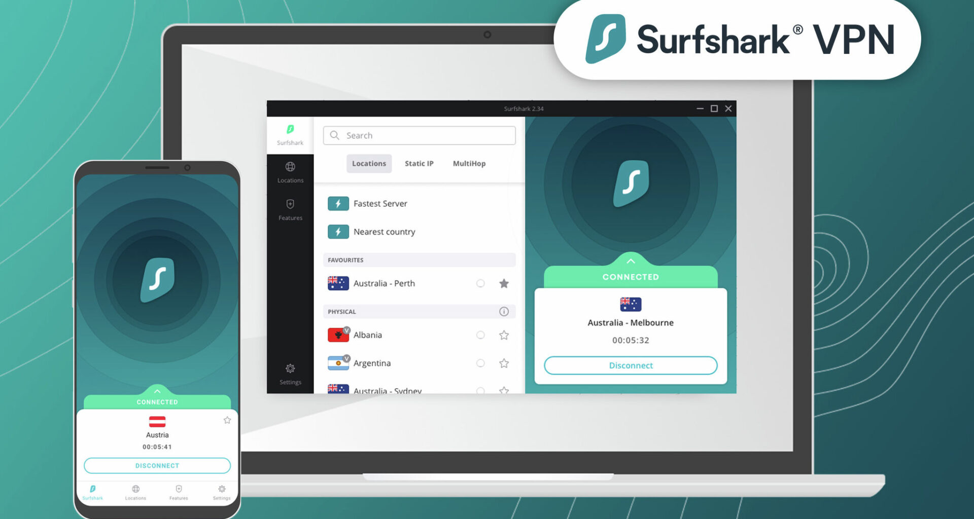 Get three years of Surfshark VPN for just $67.19