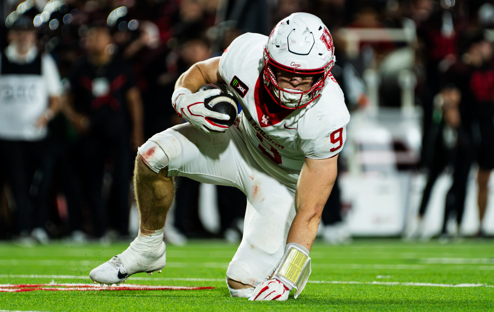 Hanging in there: Houston goes down to No. 25 in the AP Poll
