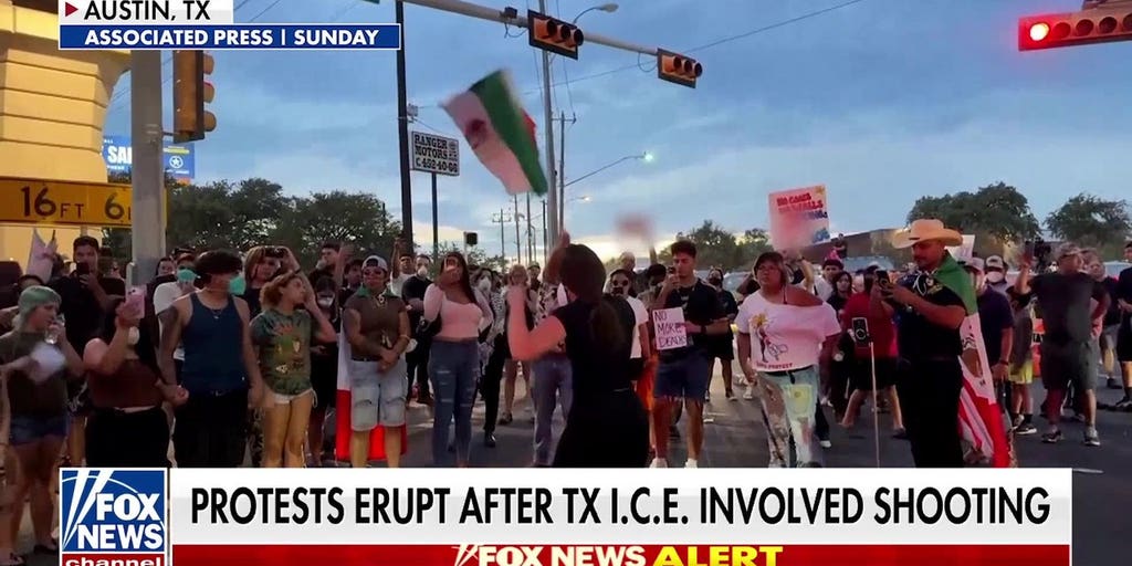 Austin protests erupt after ICE shooting of Venezuelan migrant