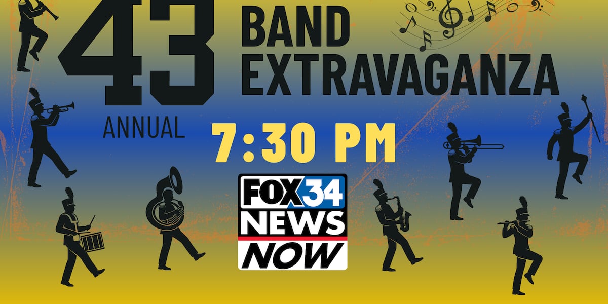 WATCH LIVE: 43rd Annual Lubbock ISD Band Extravaganza tonight at 7:30 p.m.