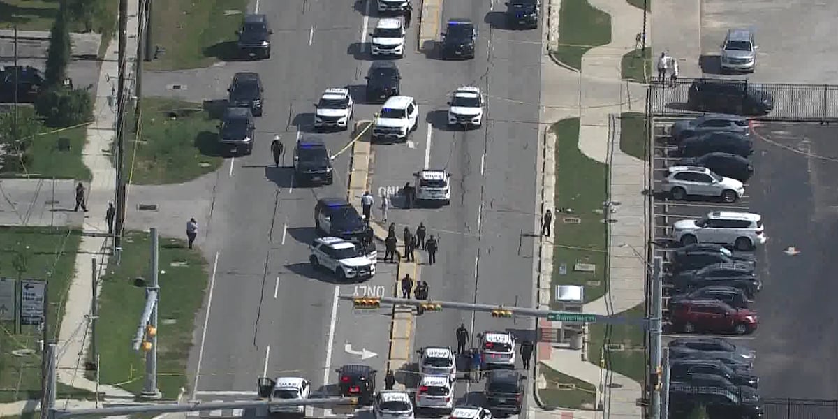 Teen killed near north Houston high school; manhunt underway for shooter