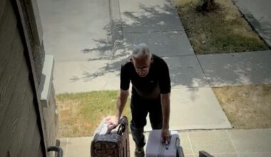 Community rallies around elderly North Texas resident seen delivering lost luggage to support ailing wife