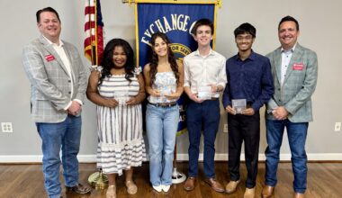 Four LHHS students honored for character, academics