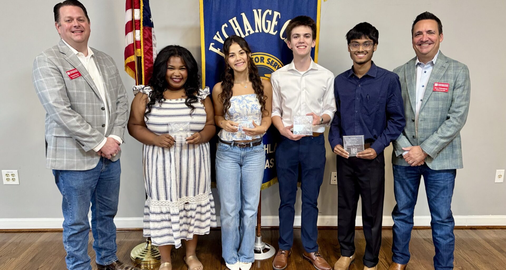 Four LHHS students honored for character, academics