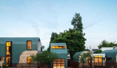 Austin homes tour shows off earth walls, terracotta roof, + more
