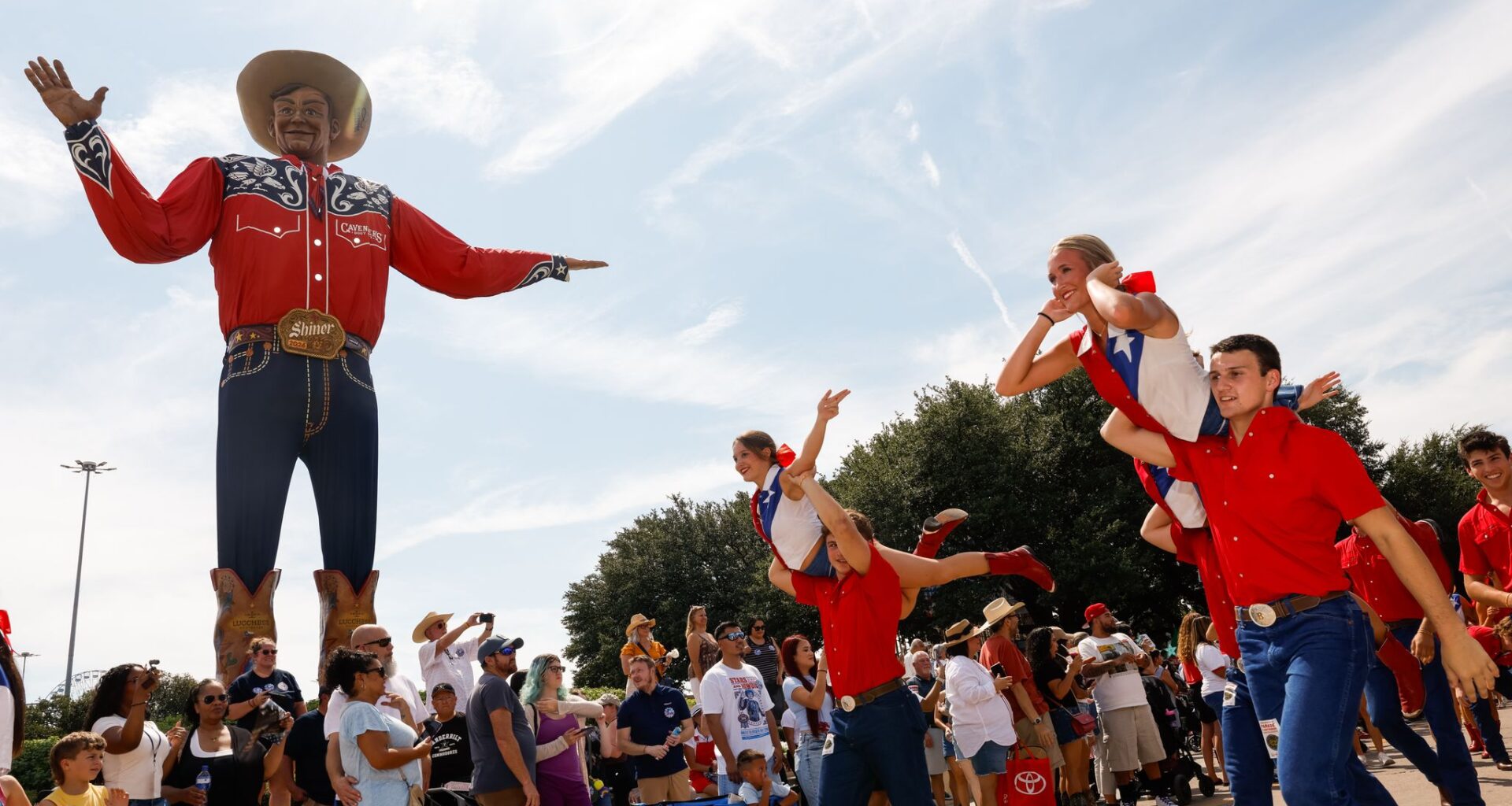 Fairgoers celebrate first day of the State Fair of Texas