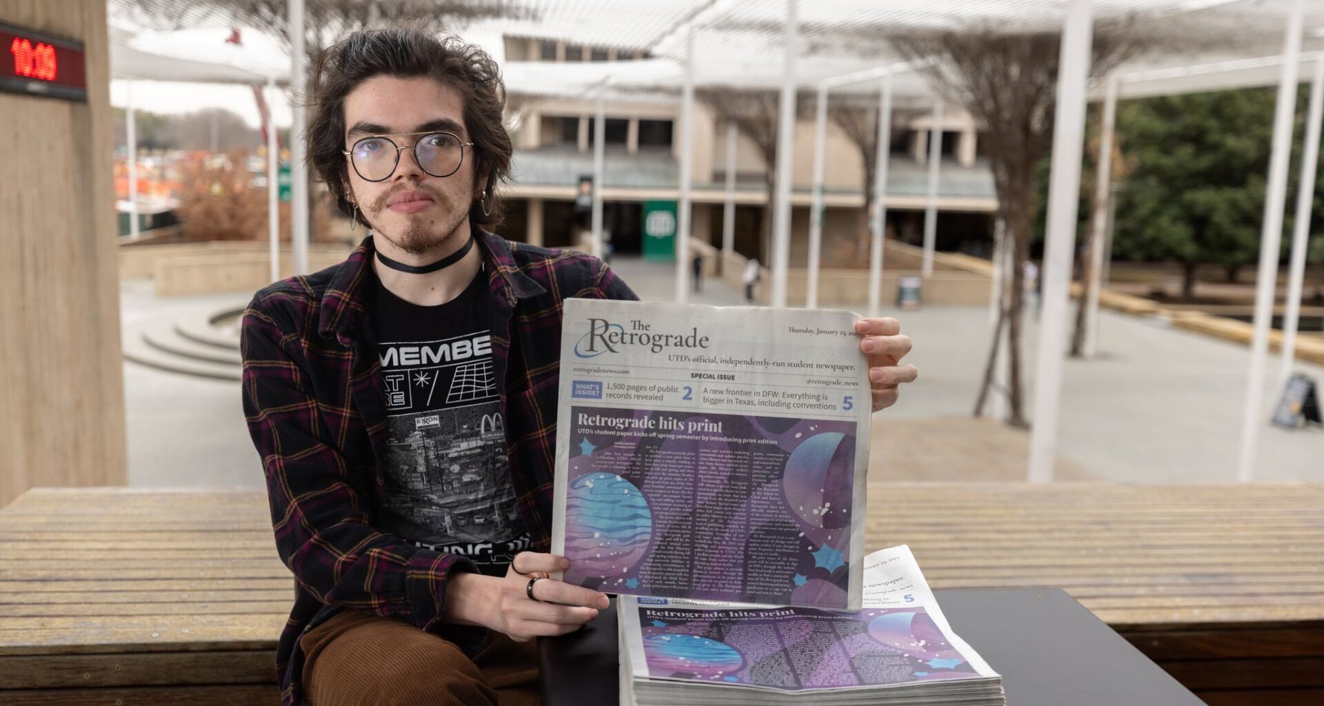 Student journalist sues UT Dallas over alleged free speech violation