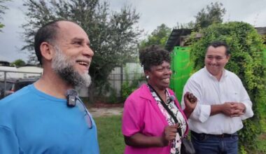 ‘It gives riches to my soul’: Sprinkler company owner donates new system to historic community garden