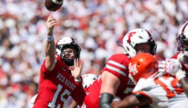 Romaine has 2 quick pick-6s as No. 11 Texas Tech beats Sam Houston