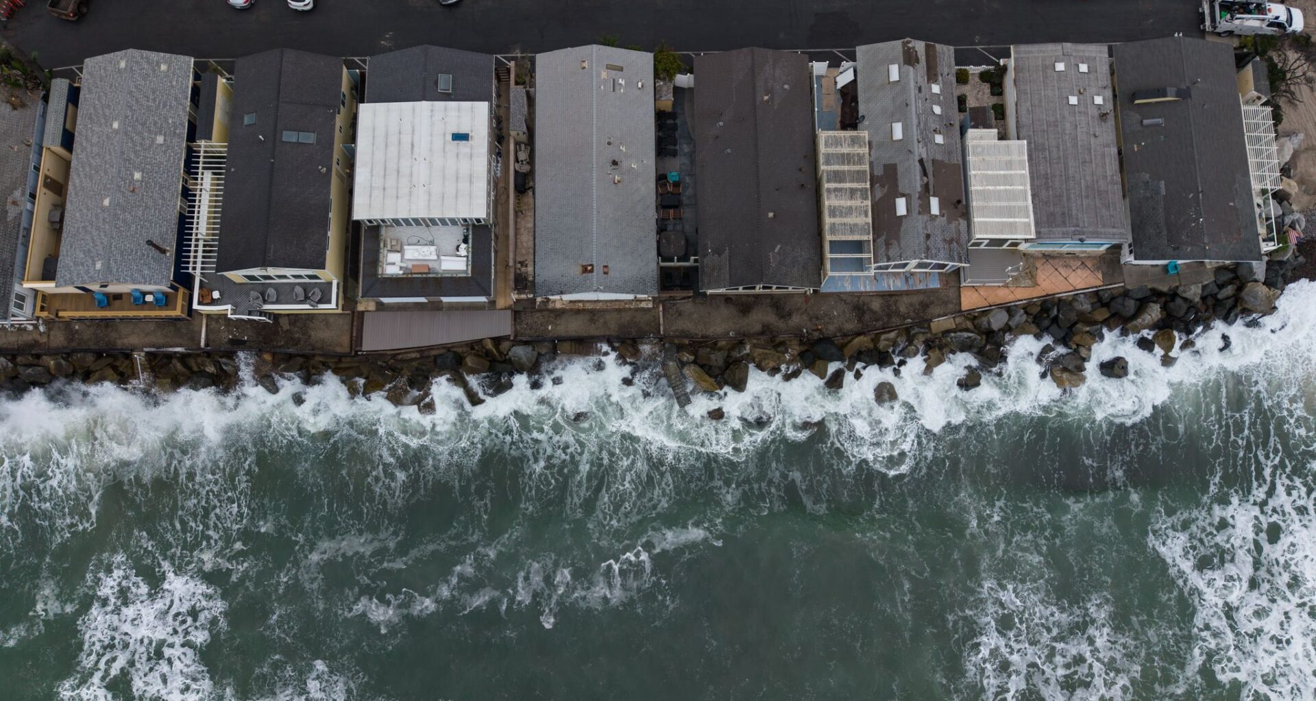 Sea level rise is reshaping a California beach town and threatening a key rail line