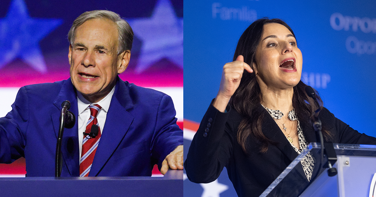 Abbott downplays tight polls in Texas governor's race against Gina Hinojosa, takes new steps to stop data centers