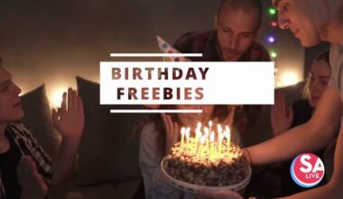 It's your birthday.. now get the free stuff