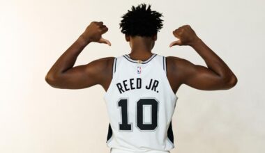 San Antonio Spurs strike a pose for 2026 Media Day
