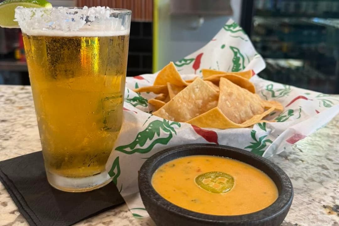 Cheese dip with beer
