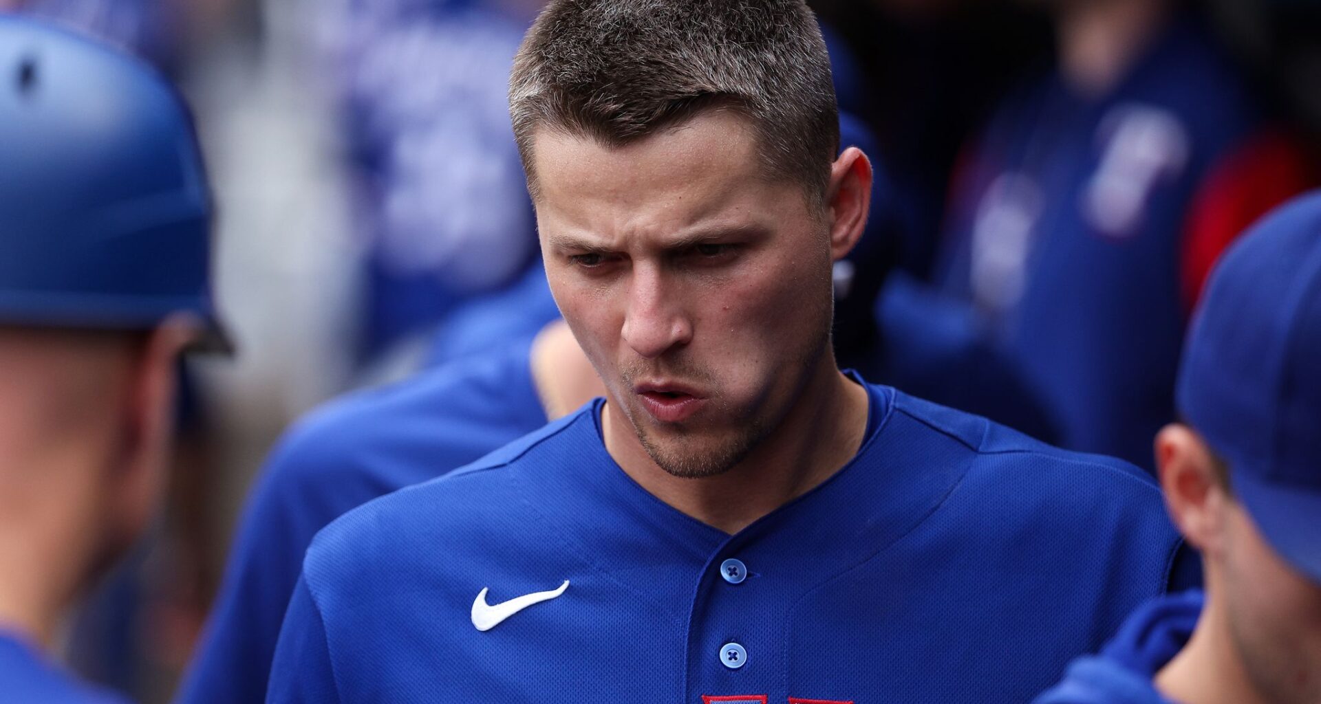 Texas Rangers shortstop Corey Seager finished the season with a bone spur in his elbow