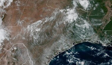 Houston forecast turns wetter after mostly dry Tuesday