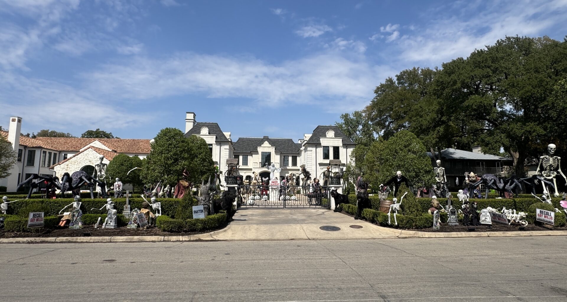 Viral Dallas McMansion is back with a new kind of horror