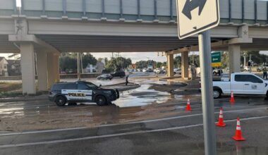 SAWS crews respond to water main break on North Side after street flooding reported
