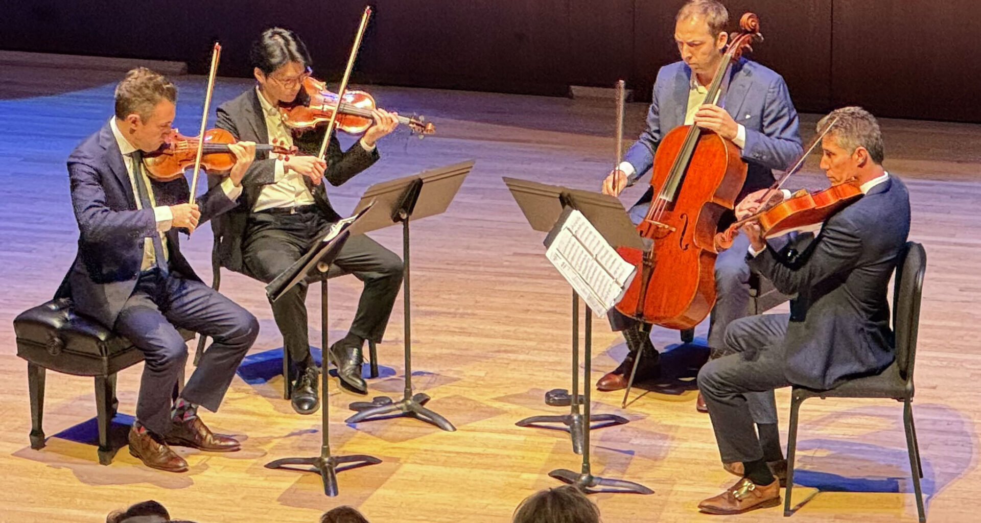 Review: Escher Quartet gives aggressive start to chamber music season