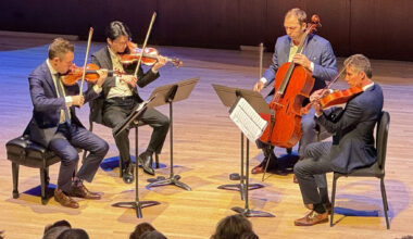 Review: Escher Quartet gives aggressive start to chamber music season
