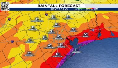 Stormy Weather Pattern: Houston sees downpours ramp up heading into the weekend