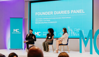 Stage event at MassChallenge event